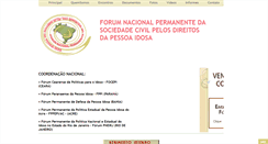 Desktop Screenshot of forumnacional.net.br